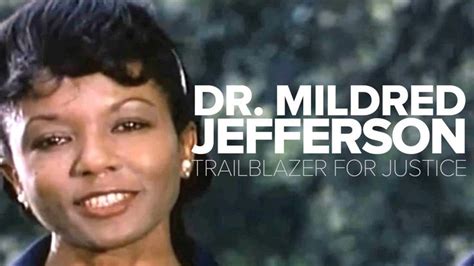 Dr Mildred Jefferson Trailblazer For Justice History For Kids