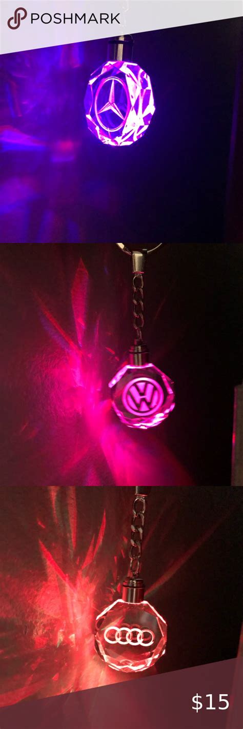 Led Light Up Keychain Car Logo Led Lights Car Logos Light Up