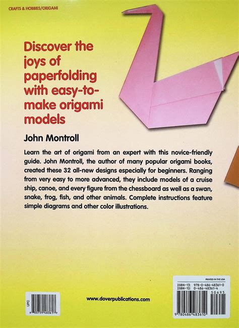 Super Simple Origami Dover Publications 9780486483610
