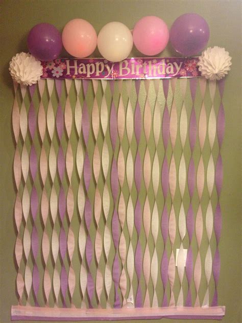 Diy Photo Backdrop First Birthday All For Under 10 And You Have Tons