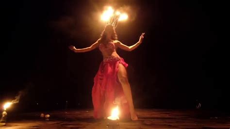 Exotic Fire Belly Dancer Youtube