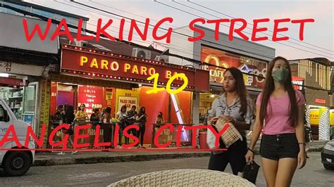 Walking Street 10 Angeles City Philippines Youtube