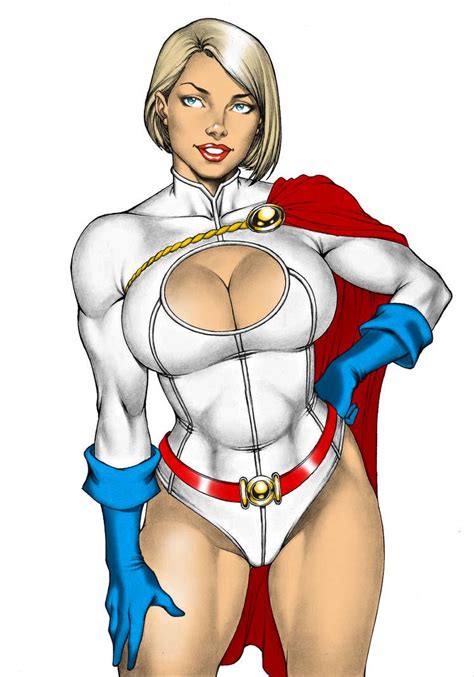 Power Girl By Carlos Braga Colored By Me By Captainmarvelous2021 On Deviantart Power Girl