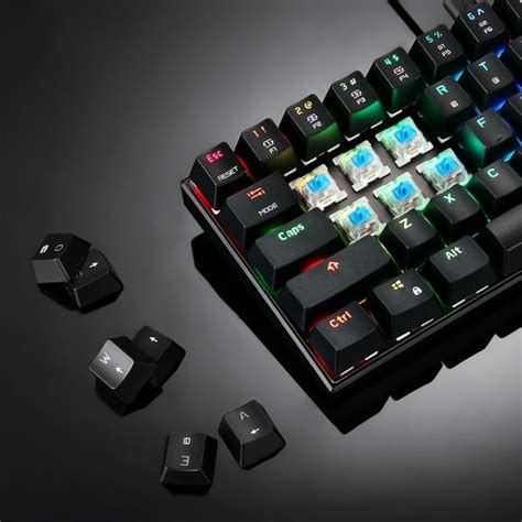 Motospeed Ck61 Rgb Mechanical Gaming Keyboard Outmu Blue Switches