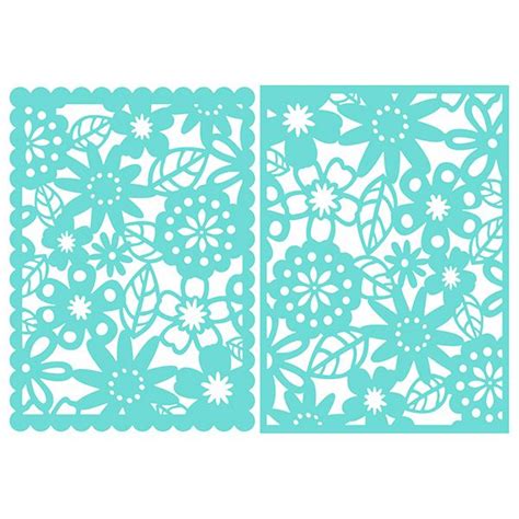 5x7 Floral Lace Card Fronts Silhouette Design Design Store Floral Lace