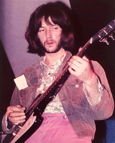 classic rock in pics on twitter eric clapton on stage during his time in blind faith at a