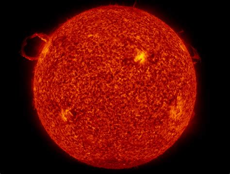 Prominence eruption on Planet Earth's Sun on 30 March 2010. Photo 
