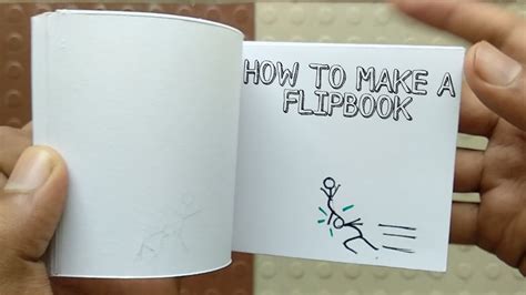 How To Make A Flipbook Animation Youtube