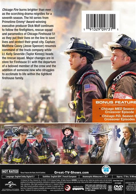 Chicago Fire Season Seven Dvd 2019 Dvd Empire