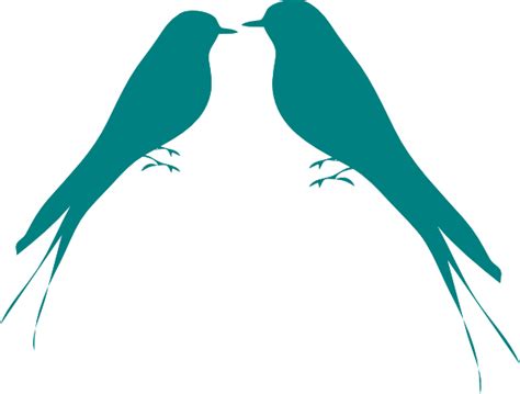 Free Love Birds Silhouette Clip Art Download Free Love Birds