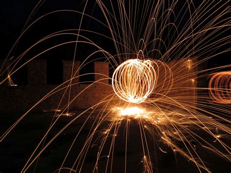 Spinning Fire With Steel Wool Photography Boost Your Photography