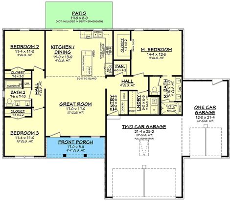 1500 Sq Ft Ranch Home Plans Awesome Home
