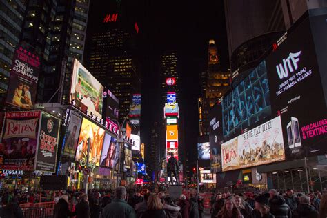 Light Manhattan New York Night Times Square 4k Wallpaper And Background