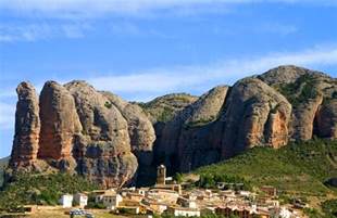 Aguero Huesca Spain Stock Photo Image Of Crag Church