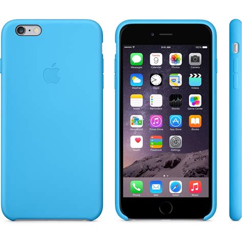Apple Silicone Case For Iphone 6 Plus Iphone 6s Plus Blue Blue