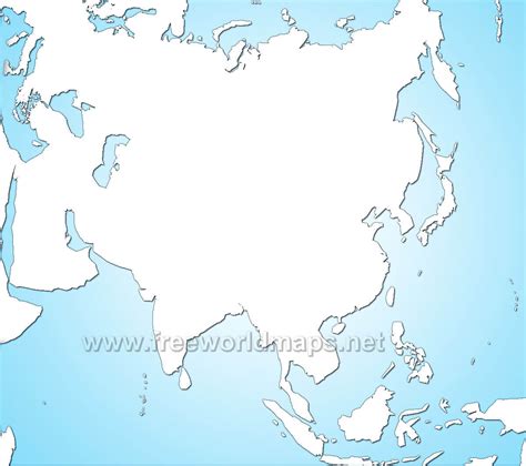 Symetrie Kompliment Zal Vat Kv Tinu Asia Physical Blank Map Ponur S