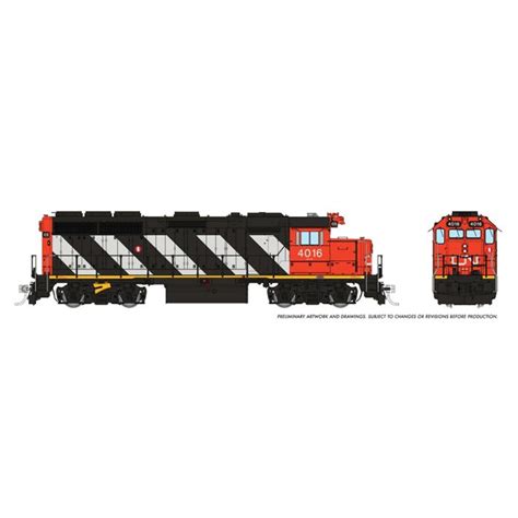 Rapido Ho Emd Gp Esu Loksound Dcc Sound Canadian National