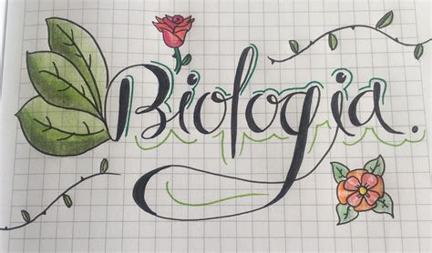 Dibujos Para Caratula De Biologia Cuaderno Biologia Biology Notebook