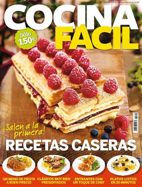 Menú semanal sencillo con recetas muy fáciles y sabrosas. ISSUU - Cocina fácil lecturas n 208 abril 2015 de Revistas ...