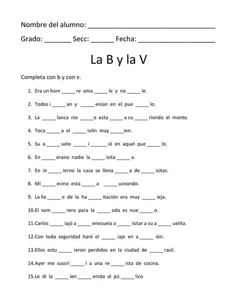 The Worksheet Is Shown For Students To Practice Their English And
