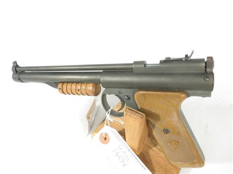 Vintage Benjamin Model 137 Air Pistol And Holster Sku 13574 Baker Airguns