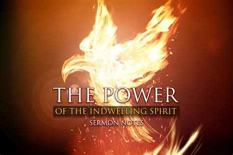 The Power Of The Indwelling Spirit Faith And Life Fellowship Ministries
