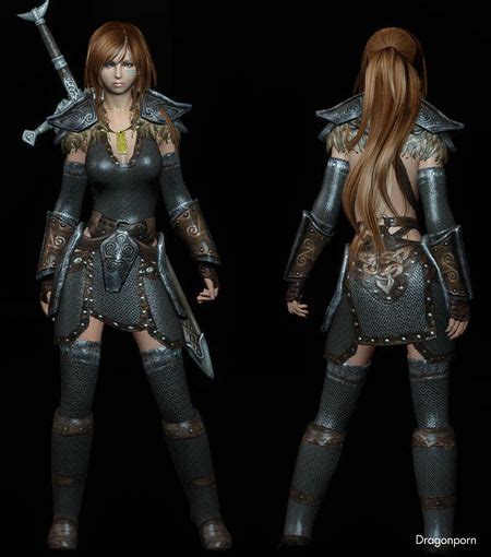 364 Skyrim MODS Fantasy Fighter Fantasy Female Warrior Fantasy Rpg