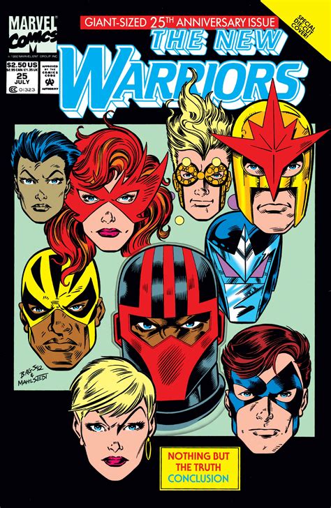 New Warriors 1990 25 Comic Issues Marvel