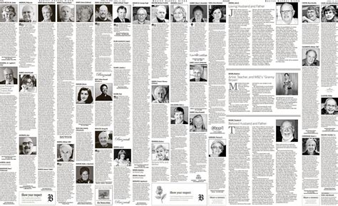 A stark reality: Sunday’s Boston Globe runs 16 pages of death notices
