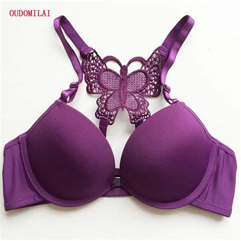 Push Up Bra Seamless Front Closure Bras For Women Small Chest Lingerie Sexy Backless Push Up Bra