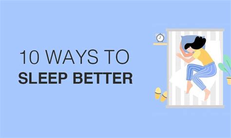 10 Ways To Sleep Better Inspire Healthcare