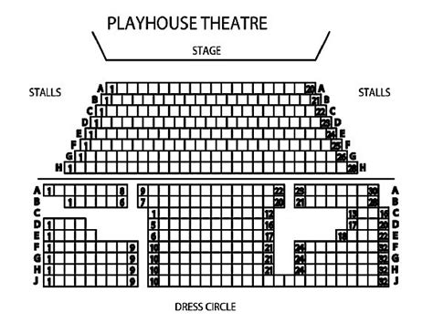 Woodwork Playhouse Theatre Seating Plan Melbourne Pdf Plans