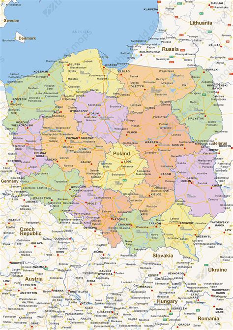 √ poland map file map of poland colorful png wikimedia commons map location cities capital