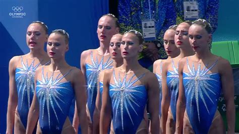 An Unforgettable Routine 2016 Saw The Russian Artistic Swimming Team