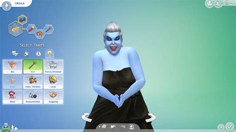 Mod The Sims Ursula The Sea Witch