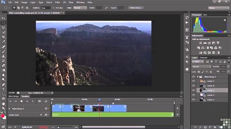 Adobe Photoshop Video And Animation Tutorial Controlling Audio Levels