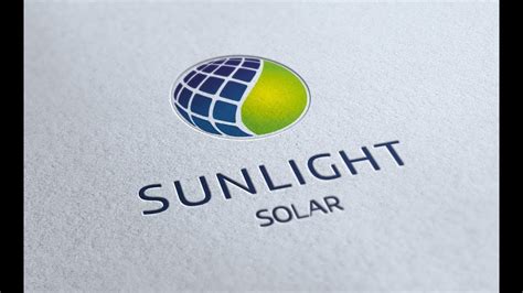 Sunlight Solar Logo Animation Youtube