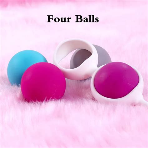 Smart Duotone Ben Wa Ball Weighted Two And Four Balls Female Kegel