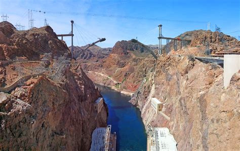 Hoover Dam Bypass Bridge Construction 16 Panoramic Of The Flickr