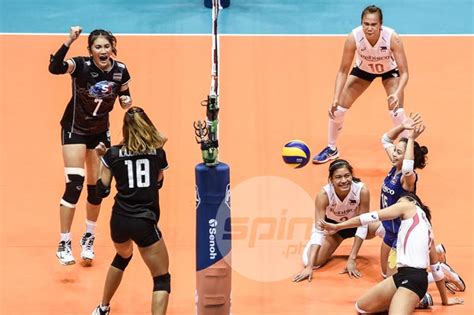 thais ease past filipinas and into semifinals of asian women s volleyball