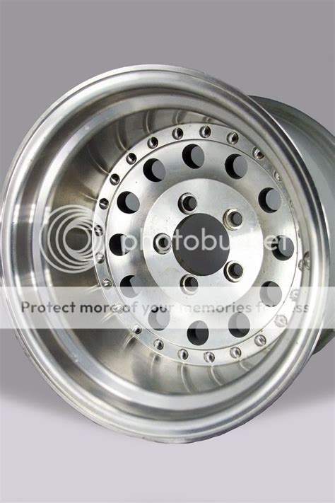 Polished 15x10 American Eagle Alloys Series 055 Wheel 5x45 35 Bs