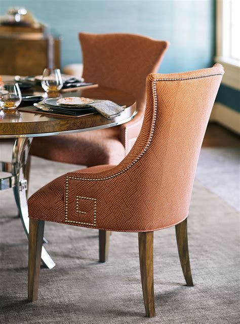 Soho Luxe Dining Room Bernhardt Fabric Dining Room Chairs Dining