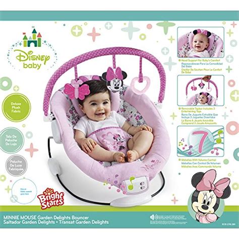 Disney Baby Minnie Mouse Blushing Bows Bouncer Pricepulse