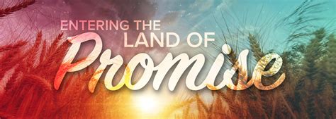 Ot19 Entering The Land Of Promise Renewing The Covenant Lakewood