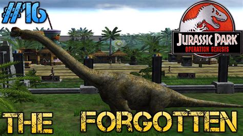 Operation genesis is an enjoyable game that should appeal to dinosaur buffs and park simulation fans alike, thanks to its attractive graphics engine and unique features. Jurassic Park Operation Genesis The Forgotten #16 ...