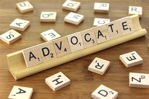 Advocate Free Of Charge Creative Commons Wooden Tile Image