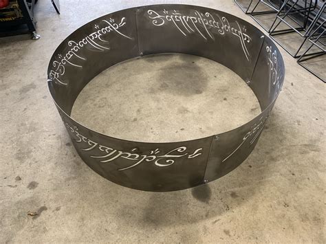 Explore wholesale fire pit rings features and functions before choosing. Fire Ring to Rule them All LOTR fire ring Fire pit Lord of ...