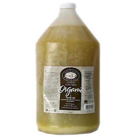 napa valley naturals organic extra virgin olive oil case of 4 1 gal ebay