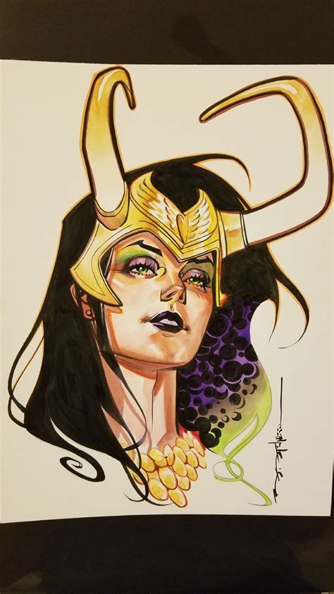 By loki_rosen, posted 5 years ago art whore. Female Loki, in Octavio D's Stelfreeze, Brian Comic Art ...