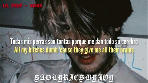 Lil Peep Veins Sub Español Lyrics Youtube